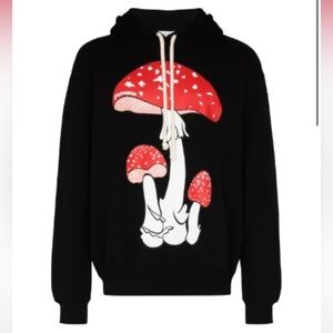 JW Anderson Mushroom Print Hoodie